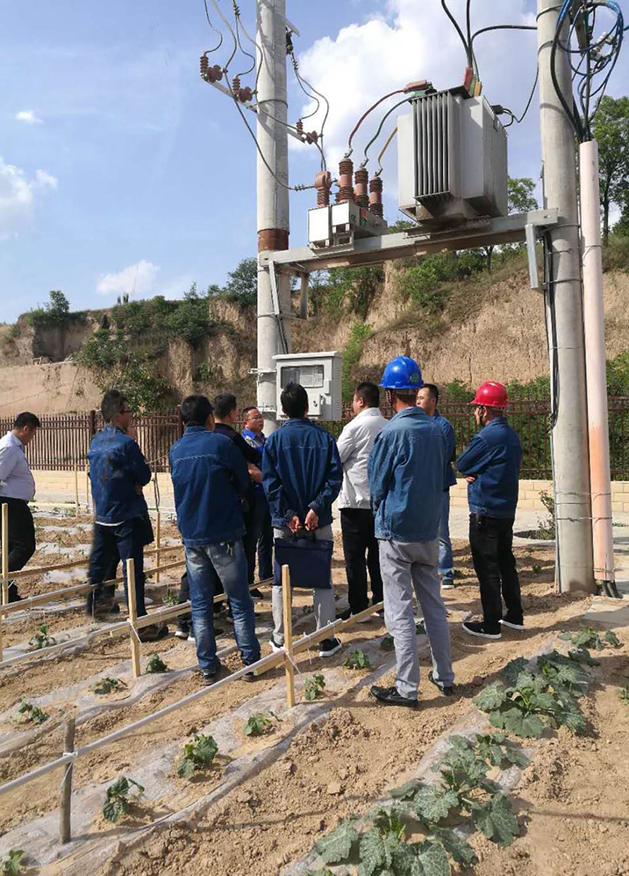 甘肅慶陽市遠(yuǎn)程停復(fù)電改造工程現(xiàn)場(chǎng)驗(yàn)收